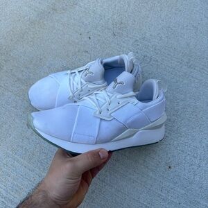 Womens White Puma Shoes
